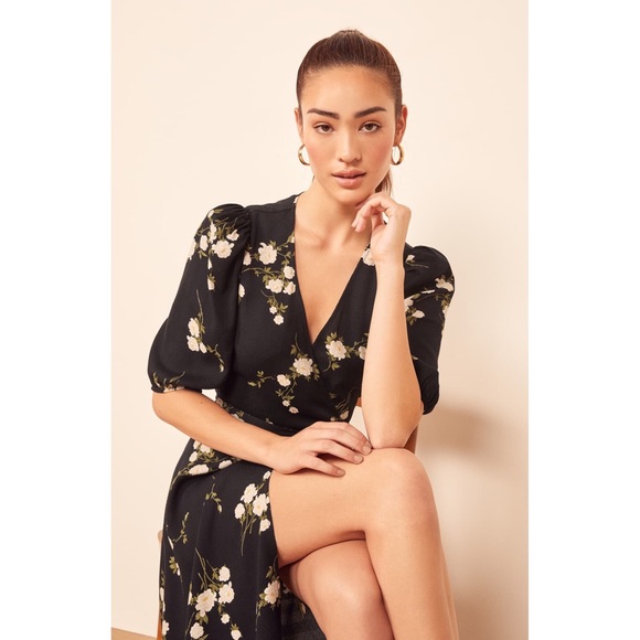 NWT Reformation Christa dress, Contessa floral - Picture 4 of 8